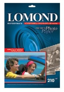 Бумага Lomond A4 210г/м2 20л., суперглянцевая (1101102)