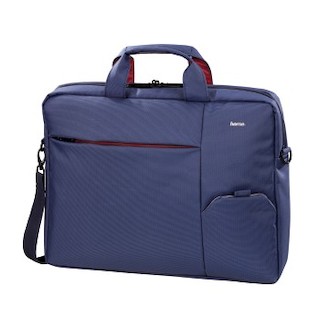 Сумка для ноутбука 15.6" Hama Marseille, универсальный 15.6" синий полиэстер (00101096)
