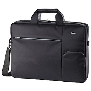 Сумка для ноутбука 15.6" Hama Marseille, универсальный 15.6" черный полиэстер (00101097)
