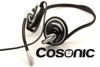Наушники Cosonic CD970MV  с микрофоном black