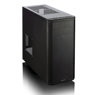 Корпус Fractal Design Core 2300 черный w/o PSU ATX SECC 3*120mm fan USB2.0 USB3.0 audio screwless bott PSU