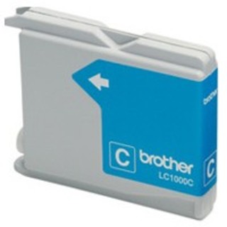 Картридж струйный Brother LC1000C cyan for DCP-130/330
