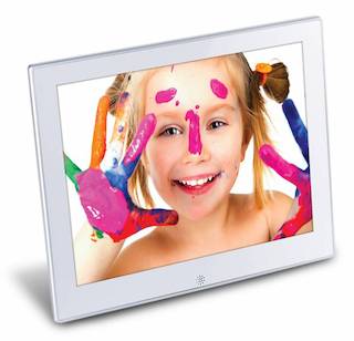 Фоторамка Digma 8" PF-870 800x600 серебристый металл ПДУ Видео