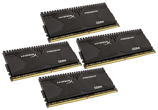 Память DDR4 4x1Gb 3000MHz Kingston (HX430C15PB2K4/16) Ret