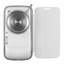 Чехол для Samsung Galaxy S4 Zoom белый Samsung EF-GGS10FWEG (книжка)