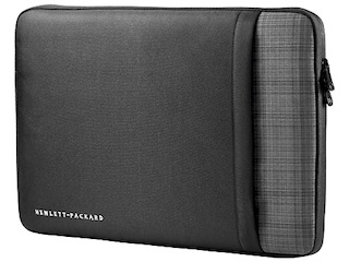 Сумка для ноутбука 15.6" HP UltraBook Sleeve черный кожа (F8A00AA)
