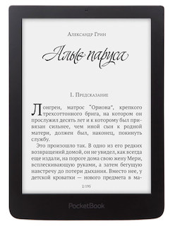 Электронная книга PocketBook 630 6" E-ink HD Pearl 1024x758 Touch Screen 1Ghz 256Mb/4Gb/microSDHC подсветка дисплея темно-коричневый