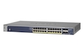 Коммутатор Netgear GSM7224P-100NES Управляемый Smart. 20GE PoE+ 380/720Вт. 4SFP/Combo портов L2