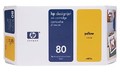 Картридж струйный HP C4848A yellow for DesignJet 1050, 1055 No. 80