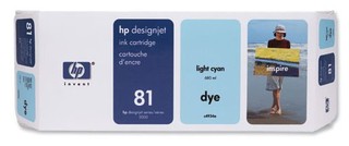 Картридж струйный HP C4934A Light cyan for DJ 5000