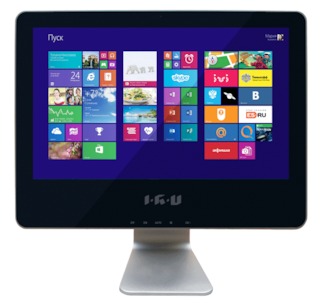 Моноблок IRU T2104 21.5" i5 3450/8Gb/500Gb/GT630M 1Gb/DVDRW/CR/Free DOS/WiFi/Cam/черный