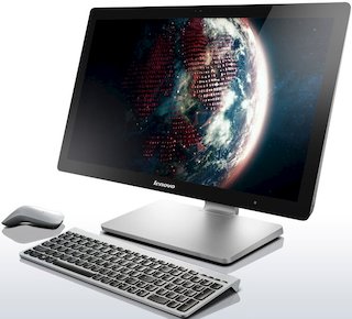 Моноблок Lenovo A540 23.8" FHD Touch i5 4258U/8Gb/1Tb+8Gb/GF840M 2Gb/W8.1 64/WiFi/silver 1920*1080/Web/беспроводная клавиатура/беспроводная мышь