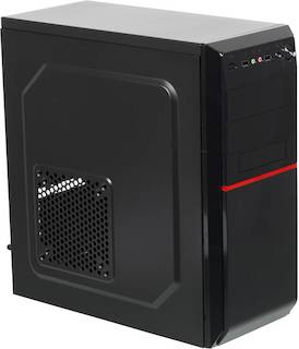 Корпус LinkWorld VC-08C02 черный w/o PSU ATX 2xUSB2.0 audio