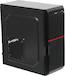Корпус LinkWorld VC-08C02 черный w/o PSU ATX 2xUSB2.0 audio