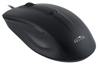 Мышь Oklick 175M черный оптическая (1000dpi) USB (2but)