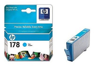 Картридж струйный HP №178 CB318HE cyan для C5383/C6383/B8553/D5463 (300 стр)