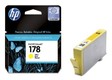 Картридж струйный HP №178 CB320HE yellow для C5383/C6383/B8553/D5463 (300 стр)