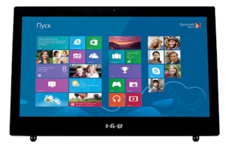 Моноблок IRU L1803 AIO 18.5" 1366x768 Cel 1037U (1.8)/4Gb/500Gb/HDG/DVDRW/CR/Windows 8.1 SL64 Bing/WiFi/Cam/черный