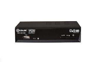 Ресивер DVB-T2 D-Color DC1401HD черный