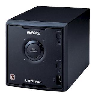 Сетевое хранилище Buffalo (LS-QV8.0TL/R5-EU) NAS LinkStation Pro Quad 8ТБ 4x 2ТБ жесткий диск 1xGiga