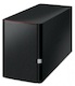 Сетевое хранилище Buffalo LinkStation 220 (LS220D0802-EU) 2x4TB/GE/Armada 800MHz/256MB RAM/Set up wi
