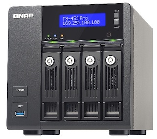 Сетевое хранилище NAS Qnap 3Gb TS-453 PRO 4xDisk SATA/SSD