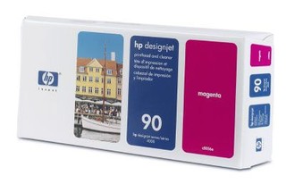 Печат.головка + чист.головка HP C5056A magenta №90 для Designjet 4000/4000ps/4500/4500ps