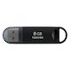 Флеш Диск Toshiba 8Gb TransMemory-MX Suzaku THNV08SUZBLK(6 USB3.0 черный