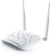 Модем TP-Link TD-W8968 ADSL2+ 802.11g/n xDSL RJ-45/USB VPN +Router белый