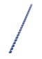 Пружины для переплета пластиковые GBC d=6мм-25лист синий (100шт) 4028233