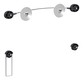 Кронштейн ARM Media LED-1 для ТВ 23"-42",струна, настенный фиксированный, до 50 кг., серый
