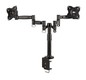 Кронштейн Kromax OFFICE-3 для ЖК мониторов 13"-26",настольный, 8 ст. наклон, 2 по 10 кг, черный