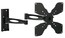Кронштейн Kromax TITAN-9 для ТВ 17"-37",настенный, 4 ст. наклон, до 25 кг, черный