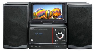 Микросистема DVD Mystery MMK-815U USB черная