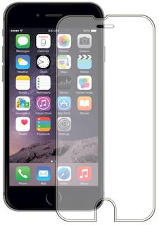Защитное стекло для экрана Vipo full fit черный для Apple iPhone 6 Plus прозрачная