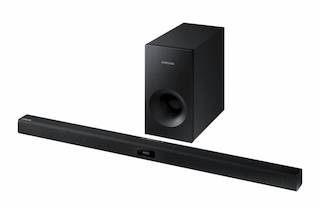 Звуковая панель Samsung HW-J355/RU 2.1 160Вт+120Вт черный