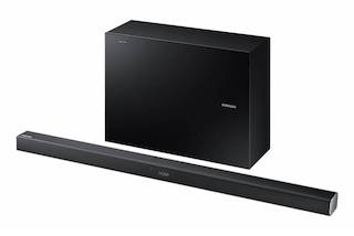 Звуковая панель Samsung HW-J550/RU 2.1 160Вт+120Вт черный