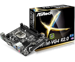 Материнская плата Asrock H81M-VG4 R2.0 Soc-1150 Intel H81 2xDDR3 mATX AC`97 6ch(5.1) GbLAN+VGA