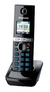 Р/Телефон Dect Panasonic KX-TGA806RUB (трубка к телефонам серии KX-TG806x, черная)