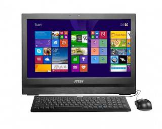 Моноблок MSI AP200-236RU Touch P G3250/4Gb/500Gb/HDG/DVDRW/Free DOS/GbitEth/WiFi/клавиатура/мышь/Cam/черный 20" 1600x900