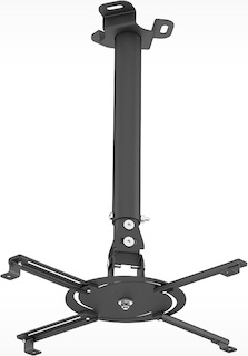Кронштейн проекторный Holder PR-104-B черный макс.20кг потолочный наклон
