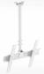 Кронштейн телевизионный Holder PR-101-W белый 32"-65" макс.60кг потолочный фиксированный