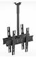 Кронштейн телевизионный Holder PR-102-B черный 32"-65" макс.90кг потолочный фиксированный