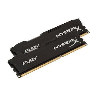 Память DDR3 2x4Gb 1600MHz Kingston (HX316C10FBK2/8) Kit of 2 RTL CL10 HyperX FURY Black Series