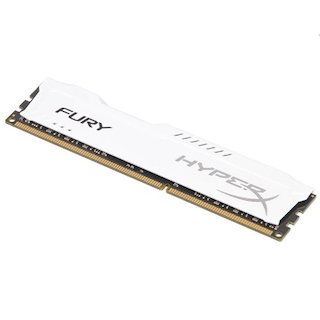 Память DDR3 8Gb 1600MHz Kingston (HX316C10FW/8) RTL CL10 HyperX FURY White Series
