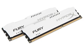 Память DDR3 2x4Gb 1600MHz Kingston (HX316C10FWK2/8) Kit of 2 RTL CL10 HyperX FURY White Series