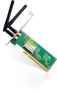 Беспроводной сетевой адаптер TP-Link TL-WN851ND 300Mb/s PCI