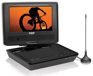 Портативный DVD Плеер BBK DL7042TI 7" USB SD/MMC/MS тв-тюнер черный