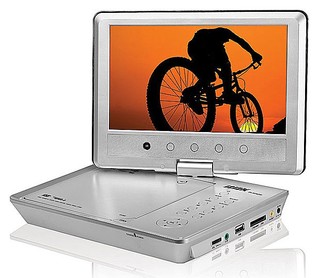 Портативный DVD Плеер BBK DL9042SI 9" USB SD/MMC/MS серебро