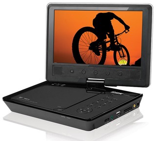 Портативный DVD Плеер BBK DL9042SI 9" USB SD/MMC/MS черный